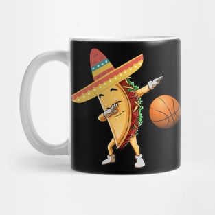 Dabbing basketball taco dab Mug